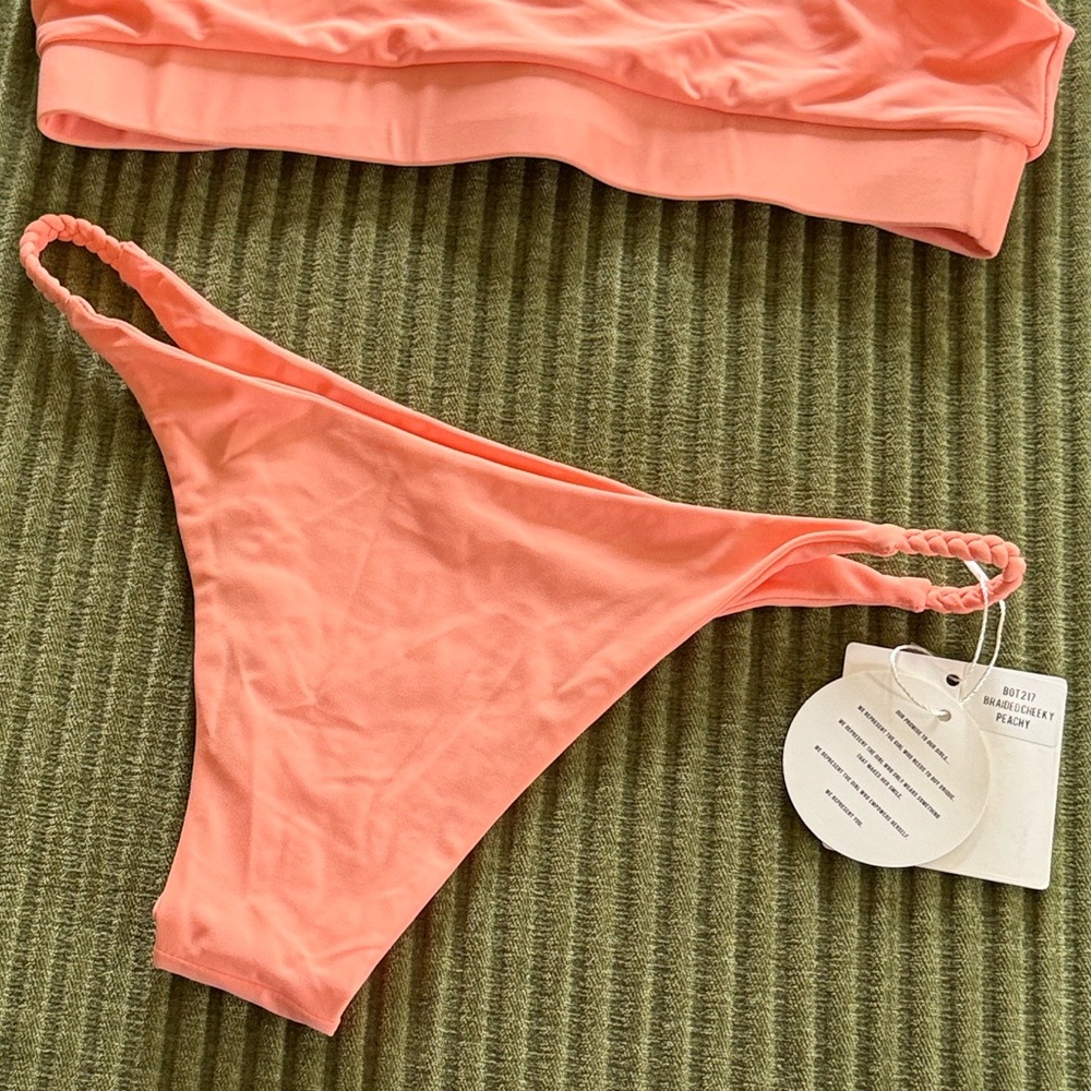 Kulani Kinis braided cheeky Peachy Bikini bottoms